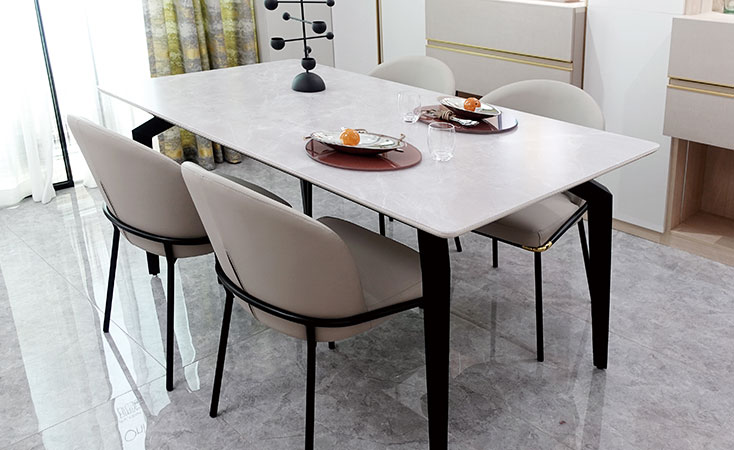 Simple Modern White Dining Table OT-0120045