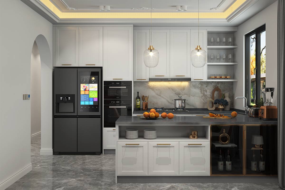 White Shaker Style Kitchen