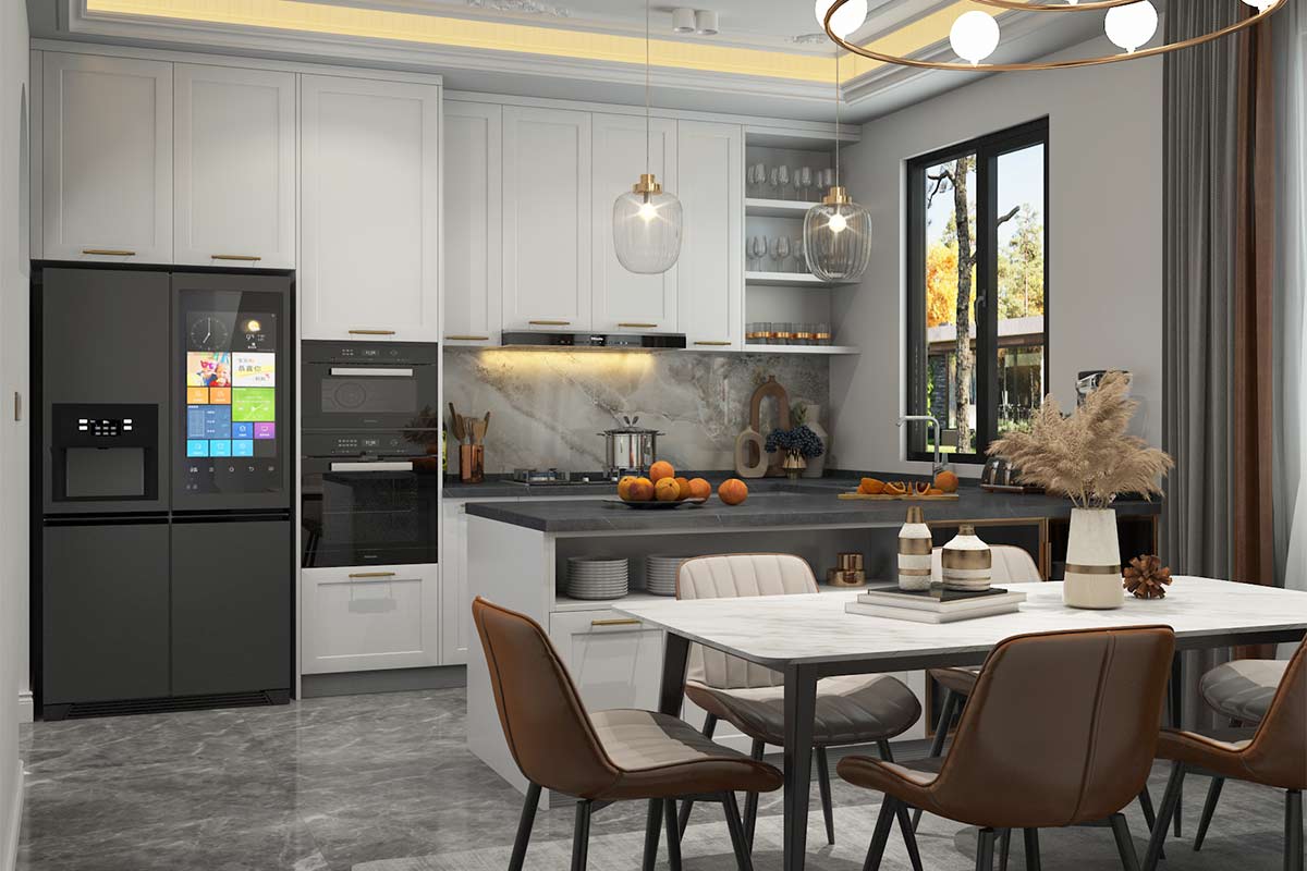 White Shaker Style Kitchen